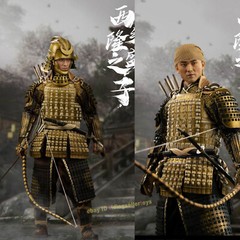 POPTOYS Japanese Samurai Son of Saigo Takamori Copper Armor model 1/6 Figure