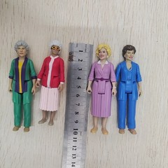 4pcs 3.75″ Golden Girls Retro Action Figures Rose Dorothy Blanche Sophia Figure