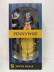 PENNYWISE TIM CURRY IT STEPHEN KING SIDESHOW COLLECTIBLES 1/6 SCALE FIGURE