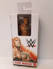 Mattel WWE The Rock Action Figure Wrestling Sports Theme, Ages 6+
