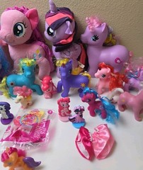 My Little Pony Mixed Lot of 22 Random Figures Various Sizes/Years Some Vintage