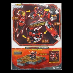 Miniforce Dinoid Warrior HEADBOTS Thunder tyra Burning kera Magkylo Frozen Tiger