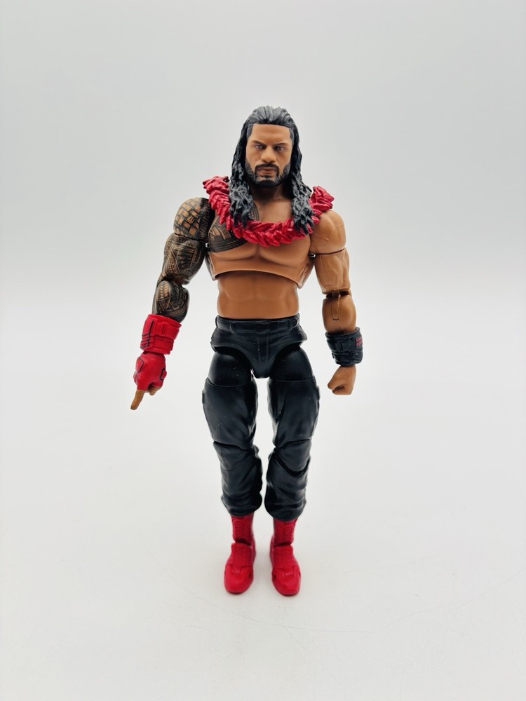 Roman Reigns WWE MATTEL Ultimate Edition 2023 Wrestling Action Figure SHIELD VG