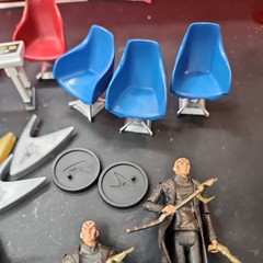 Star Trek Movie Galaxy Collection 8 Figure Lot 2009 Playmates Kirk Spock Sulu