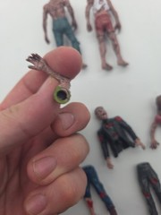 BOHS Zombie Action Figures Scary Toys Lot Of 5 Removable Limbs Body Parts Horror