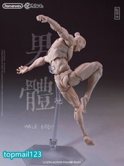 US Romankey X COWL 1/12 Pale Male 6″ Action Figure Joint Body Doll Model &Head