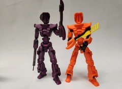 Bastion 13 | Special Edition Dummy 13 Action Figure | 3D Printed Articulate Toy