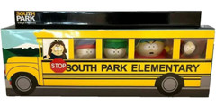 SOUTH PARK 2024 EU EXCLUSIVE 2.5″ SCHOOL BUS FIGURE SET SEALED CASE OF 6pcs NEW!