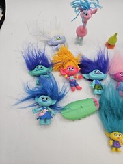 Dreamworks Trolls Movie Mixed Lot of 12 Figures Toys Hasbro