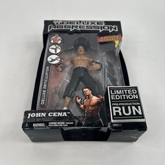 2005 Jakks WWE Deluxe Aggression John Cena Series 1 Limited Edition Figure
