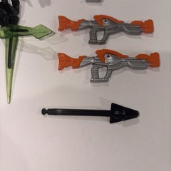 Power Rangers Time Force TF Fighter Pink Blue Green Red Ranger Weapons Lot