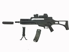 1/6 Scale G36 Heckler & Koch Assault Rifle German Toys Gun Model Action Figure