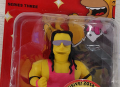 NECA The Simpsons Bret Hart Series 3 2014 Convention Exclusive NEW Sealed