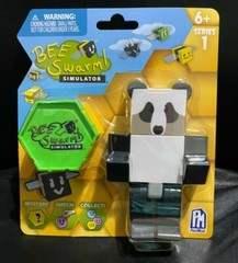 Bee Swarm Simulator Panda Bear Action Figure & Mystery Honeycomb Roblox New