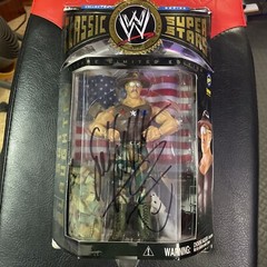 wwe wwf classic superstars toyfare magazine 1 of 3000 sgt. slaughter figure Rare