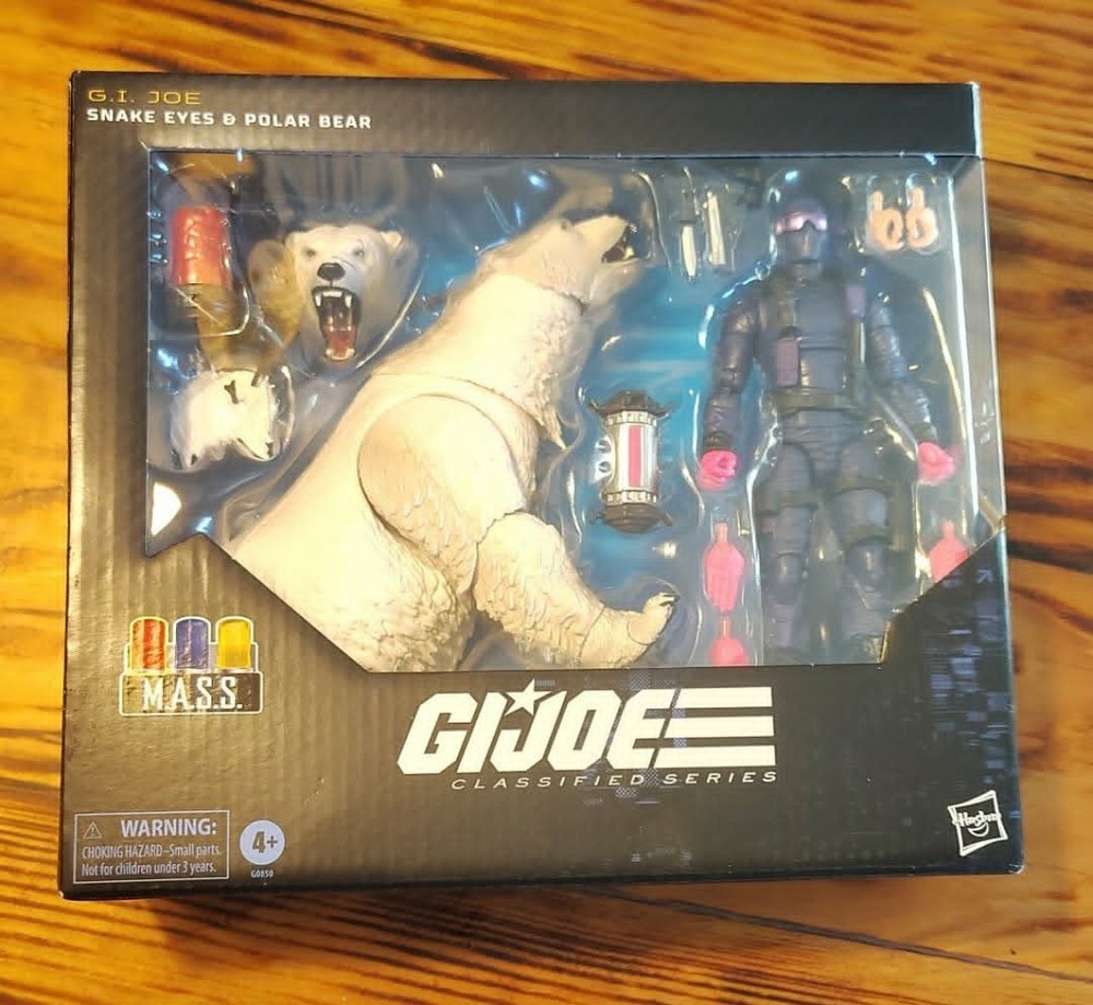 G.I. Joe Classified Series – #161 Snake Eyes & Polar Bear