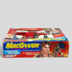 MACGYVER 🇧🇷 GLASSLITE BRAZIL COMPLETE BOXED VINTAGE TOY SET 1980s TV SERIES