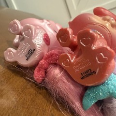 Disney Princess Palace Pets Figure Toy Furry Tail Crown Lot of 6 Cats Bunny Dogs