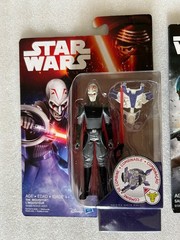 Star Wars Lot of 3 Rebels Action Figures Sabine Kanan Inquisitor