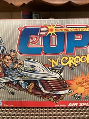 1988 Cops ‘N Crooks Jail Bird Air Speeder Vehicle 1988 Hasbro NIB See Pics Read