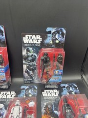 Star Wars Rogue One 3.75″ Lot Of 8 Figures Death Troopers Storm Troopers!
