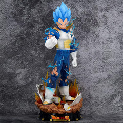 23Cm Dragon Ball Super Saiyan Vegeta PVC Figure – Collectible Toy Statue