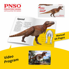 PNSO 1/35 Tyrannosaurus Rex 01 Action Figure Articulated Dinosaur Model GiftToys