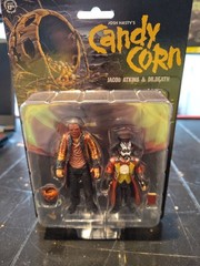 Candy Corn Horror Movie Jacob Atkins & Dr.Death 3.75″ Figures Trick or Treat