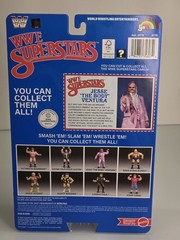 WWE Superstars LJN Jesse Ventura Exclusive Blue Card Retro