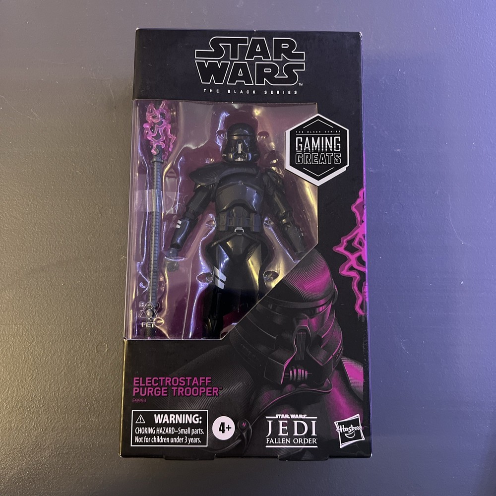 Star Wars Black Series Electrostaff Purge Trooper 6″ Action Figure Gaming Greats