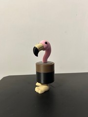 Italian Brainrot – Flamenquini Batterini Figurine Toy Articulated Kids & Adults
