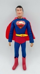 VINTAGE IDEAL ACTION BOY SUPERBOY FIGURE COSTUME ACCESSORIES 1967 COMPLETE