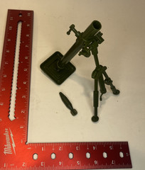 GI Joe WWII USMC M2 60mm mortar w/ shell 1/6 for 12″ figure SOTW Dragon ES