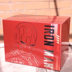 AUTOKING Wearable Iron Man MK5 Helmet Voice-controlled Cosplay Props Last one!