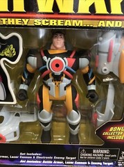 1998 Toy Island Collection 5 Lazer Wars Figures All Factory Sealed Grosser Ttosc