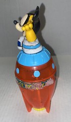 For Restore Parts Vintage Mickey Mouse Rocket Space Bubbles Toy
