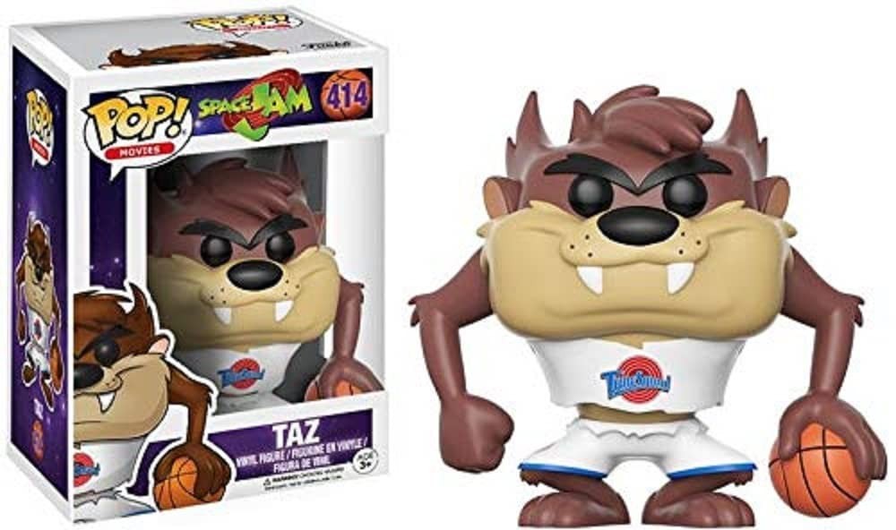 Funko POP Movies Space Jam Taz (Styles May Vary) 3.75 inches, Multicolor