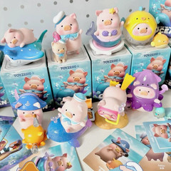Toyzero+ LuLu The Piggy Ocean Series Confirmed Blind Box Figure Toys Collectible