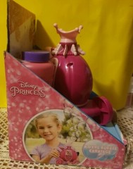 Disney Princess Royal Bubble Carriage Battery Operated Bubble Maker 8oz Bubbles