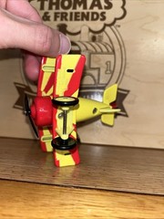 TIGER MOTH ! THOMAS FRIENDS TRAIN ERTL DIECAST SODOR BI PLANE BANDAI JAPAN