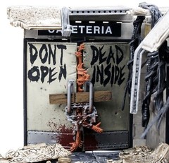 McFarlane WALKING DEAD Hospital Doors Mini-Figure Building Set 112 pcs Rick NEW