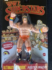 WWE LJN MATTEL SUPERSTARS ULTIMATE WARRIOR ACTION FIGURE BLACK CARD Chase