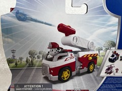 PAW Patrol Fire Rescue Marshall Rescue Fire Engine Fire Truck & Launcher New