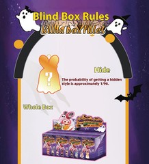 Genuine Baby Three Blind Box Halloween Castle Adventure Plush Blind Box Doll