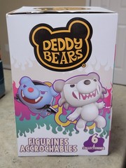 Deddy Bears Backpack Hangers 2.5-inch Figures Full Sealed Box (16pcs)