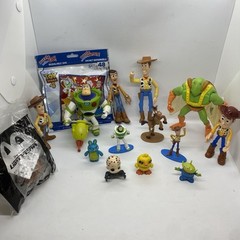 Disney Pixar Toy Story Bundle Assorted Lot of 14 Figures Plus Puzzle