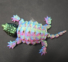 6.5″ Snapping Turtle Articulated Figure 3D Print Toy Collectable Multi Color