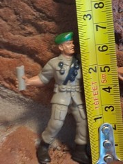 4 Guts! Green Berets Canned Heat Grunt Vtg Action Figure Lot Mattel 1986 1988 2″