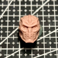 1/12 1/10 1/18 Scale Space Killer Jason Head Sculpt Unpainted Fit 6″ ML SHF Neca
