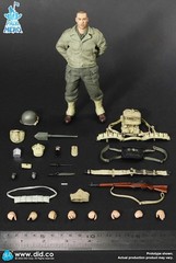 1/12 Scale United States WWII, 2nd Ranger Battalion, Caparzo, Palm Heroes, DID